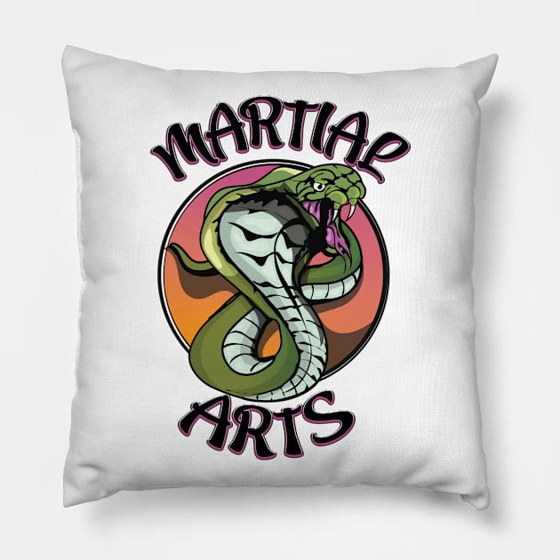 Martial Arts Pillow by nickemporium1