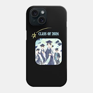 Anime Male Class of 2024 Phone Case