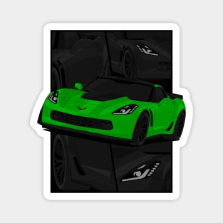 Z06 GREEN Magnet