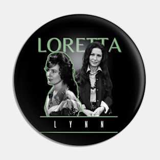 Loretta lynn +++ vintage style Pin