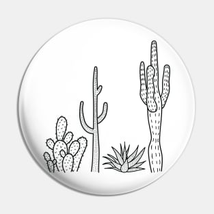 Cactus illustration Pin