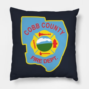 Cobb County Fire Department Pillow