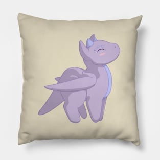 Purple Chibi Dragon Pillow