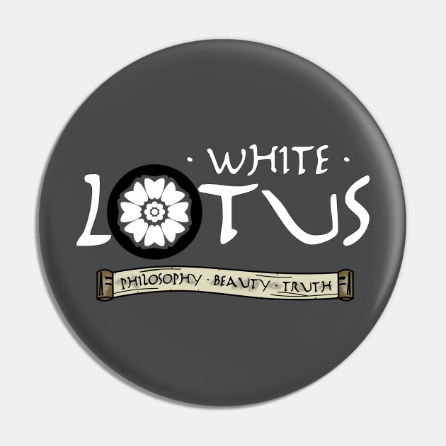 White Louts Pin by krovs