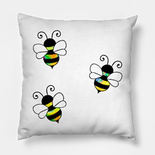 3 Bees Pillow