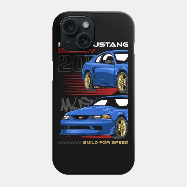 V8 SVT Mustang Car Phone Case by milatees