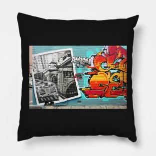 Melburn Graffiti! Pillow