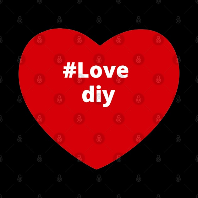 Love DIY - Hashtag Heart by support4love