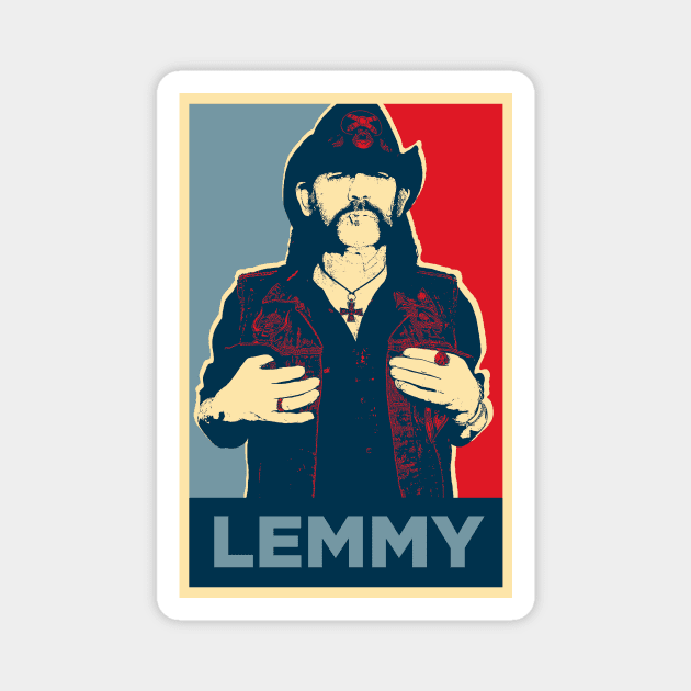 Lemmy Magnet by TEEVEETEES