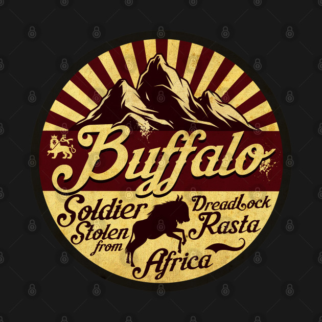 Discover Buffalo Soldier Dreadlock Ras - Buffalo Soldiers - T-Shirt