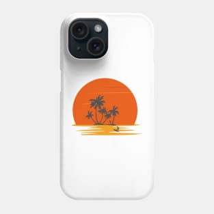 Sunset at The Beach Phone Case