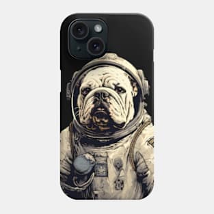 Bulldog Astronaut Phone Case