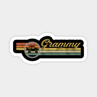 Jeep Grammy Jeep Women Vintage Jeep Retro Jeep Sunset Jeep Jeeps Lover Jeep Mama Magnet