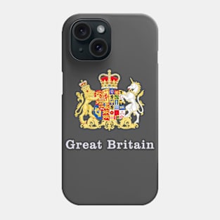 Сoat of arms of Great Britain Phone Case