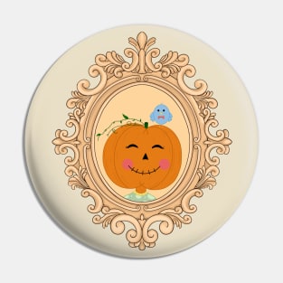 Autumn The Happy Pumpkin Pin