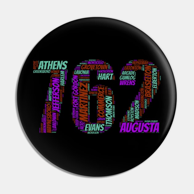 Augusta, Athens, and the 762 Pin by GeePublic