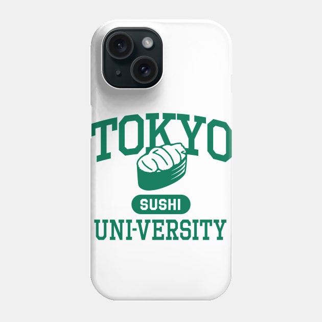 Tokyo Sushi Uni-versity Phone Case by 9bd.esign