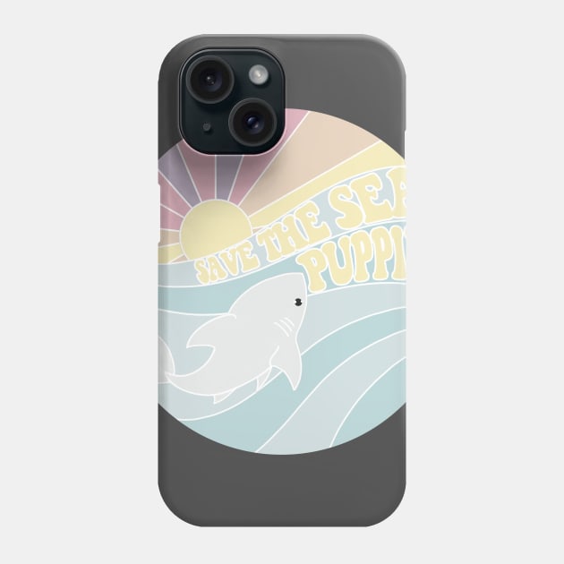 Save the Sea Puppies Phone Case by cozypillowx