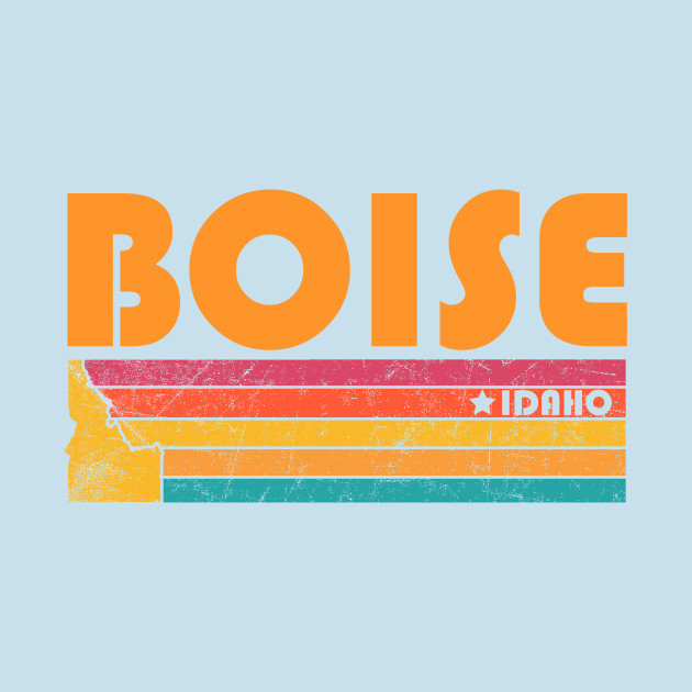 Discover Boise Idaho Vintage Distressed Souvenir - Boise Idaho - T-Shirt