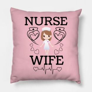 Certified Nurses Day Nurse Life with wife Pillow