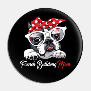 French Bulldog Mom Pin