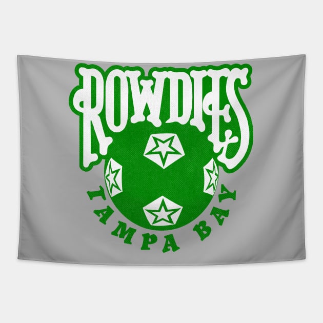 Defunct Tampa Bay Rowdies NASL Soccer 1981 Tapestry by LocalZonly