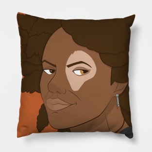 Movie Domino Portrait Pillow