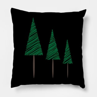 Tree family save the forest Pillow