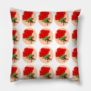 Rose bouquet Pillow