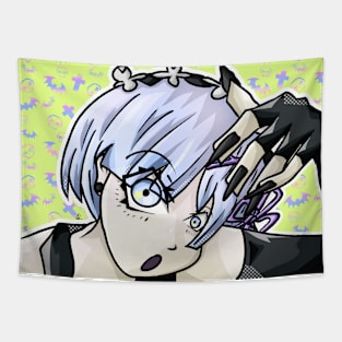 Anime cartoony Tapestry