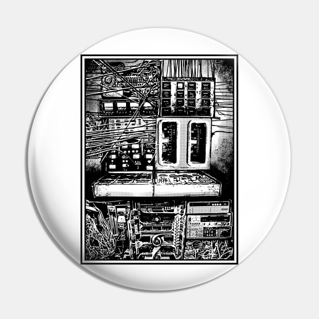 The Machine Pin by Abstract