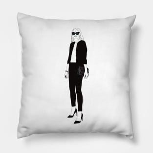 Fashion Blogger Pillow