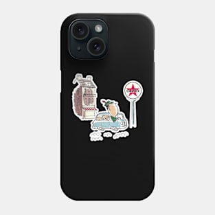 Caltex Driving Abroad Artwork Phone Case