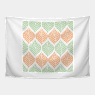 Seamless leaves pattern Tapestry