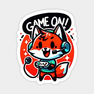 Game On: Cute Kawaii Gamer's Delight Magnet