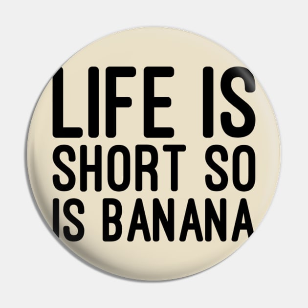 Funny Banana pun Pin by NomiCrafts