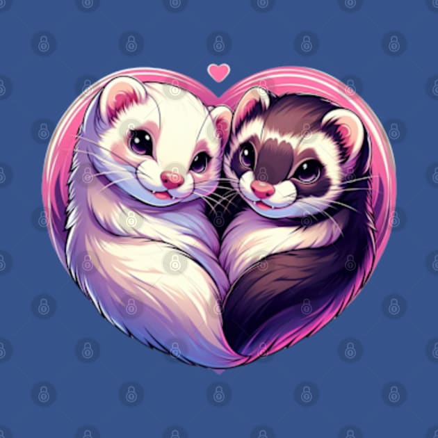 Lovin' Ferrets by Malus Cattus