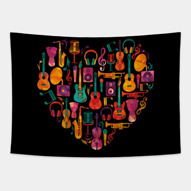 Various music collection Tapestry by see mee
