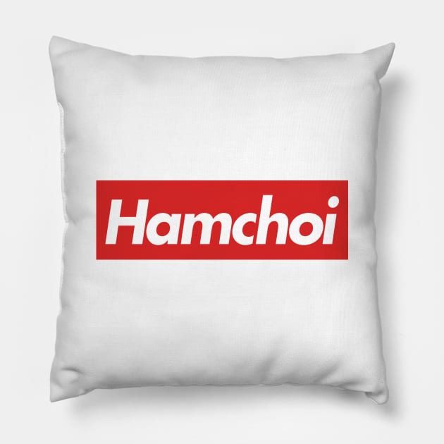 i love ham choi life ! Pillow by brighterdays