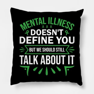 Mental Health Matters End The Stigma Psychology Therapy Pillow