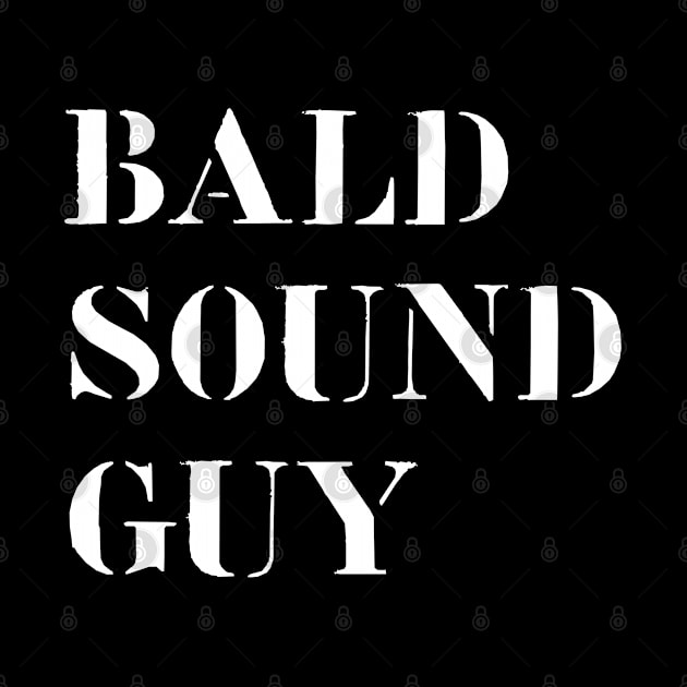 Bald Sound Guy by museumofportablesound