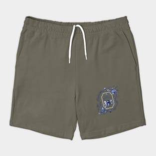 Delft Blue Honey Bee & Flowers Shorts