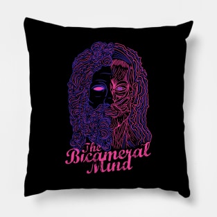 The Bicameral Mind Pillow