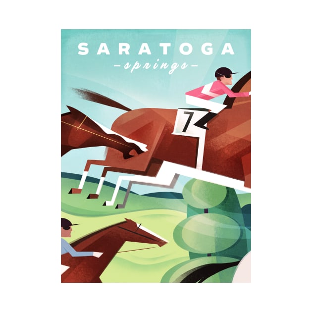 Saratoga Springs by WickIllustration