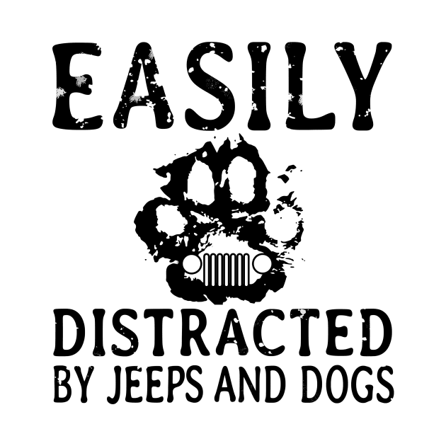 jeeps and dog by FUNNY LIFE