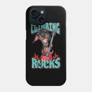 Climbing Rocks Phone Case