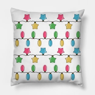 Christmas Lights Pillow