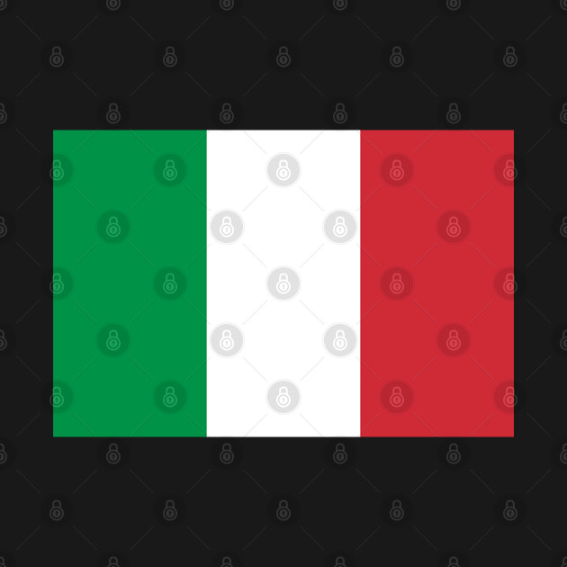 flag of italy by gold package