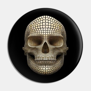 EXTRA - Circle Skull Pin