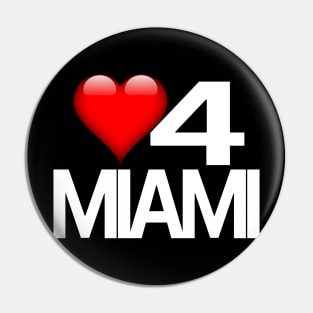 Love for Miami Pin